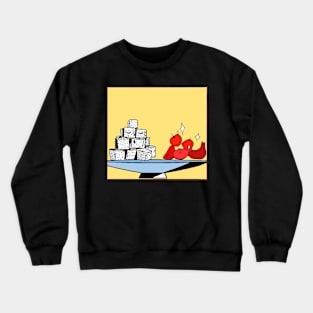 Dragon Fruit Art Crewneck Sweatshirt